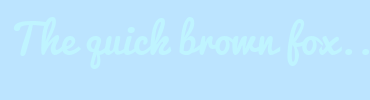 Image with Font Color BFF4FF and Background Color BCE4FF